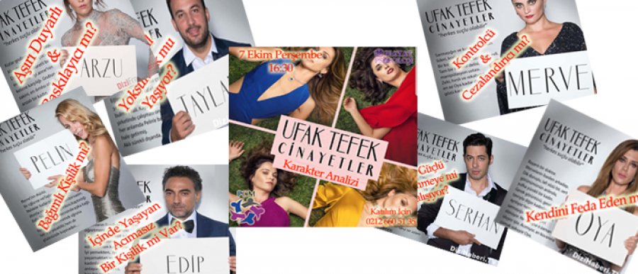 Ufak Tefek Cinayetler Karakter Analizi